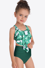 Load image into Gallery viewer, Tie Back Double-Strap Two-Piece Swim Set
