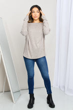 Load image into Gallery viewer, DIBS 1009 ee:some Heathered Off-Shoulder Top
