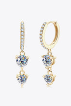 Load image into Gallery viewer, Adored Be The One Moissanite Drop Earrings
