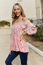 Load image into Gallery viewer, Sugarfox Floral Off-Shoulder DIBS 1011
