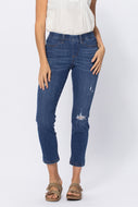 Judy Blue Chasing Dreams Pull-On Cropped Jeans