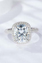 Load image into Gallery viewer, Adored 6 Carat Moissanite Halo Ring
