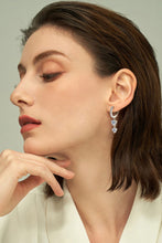 Load image into Gallery viewer, Adored Be The One Moissanite Drop Earrings
