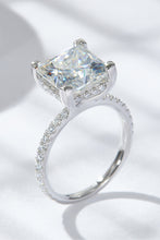 Load image into Gallery viewer, 5.52 Carat Moissanite Side Stone Ring
