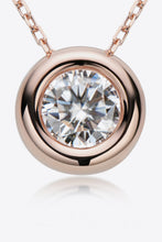 Load image into Gallery viewer, Adored 1 Carat Moissanite Pendant 925 Sterling Silver Necklace
