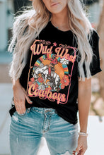 Load image into Gallery viewer, WILD WEST COWBOYS Graphic Tee Shirt
