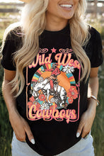 Load image into Gallery viewer, WILD WEST COWBOYS Graphic Tee Shirt
