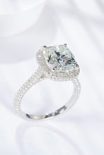 Load image into Gallery viewer, Adored 6 Carat Moissanite Halo Ring
