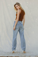 Load image into Gallery viewer, Kancan High Rise Button Closure Distressed Boyfriend Jeans

