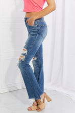 Load image into Gallery viewer, Hazel Risen Distressed Flare Jean
