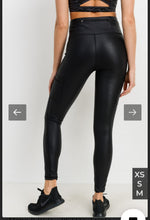 Load image into Gallery viewer, Foil Leggings with Pocket BLACK | DIBS 271
