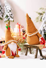 Load image into Gallery viewer, 2-Pack Christmas Gingerbread Gnomes
