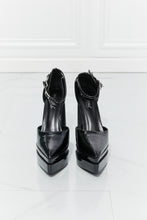 Load image into Gallery viewer, Cape Robbin Double-Strap Platform Heels in Black

