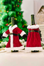 Load image into Gallery viewer, 2-Pack Christmas Dress Wine Bottle Covers

