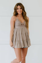 Load image into Gallery viewer, Zenana Cross My Heart Full Size Lace Cami in Ash Mocha

