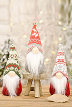 Load image into Gallery viewer, 3-Pack Christmas Snowflake Hat Faceless Gnomes
