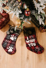 Load image into Gallery viewer, 2-Pack Plush Christmas Stockings
