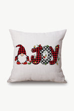 Load image into Gallery viewer, Christmas Letter Graphic Decorative Throw Pillow Case
